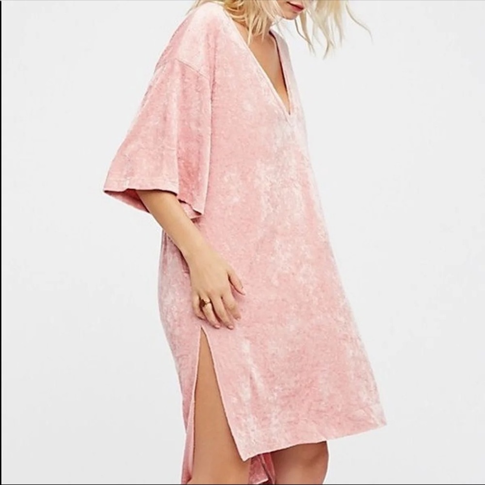Free People Velvety Minidress/Tunic NWT - Picture 3 of 7